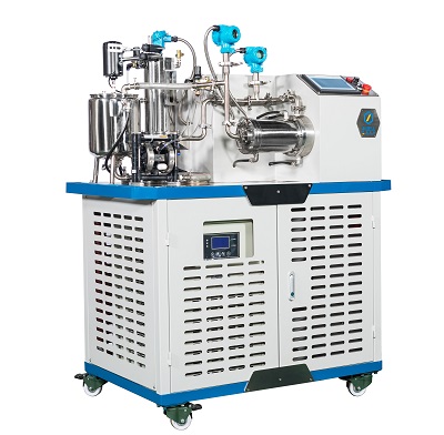 利騰達實驗用砂磨機，細度極佳