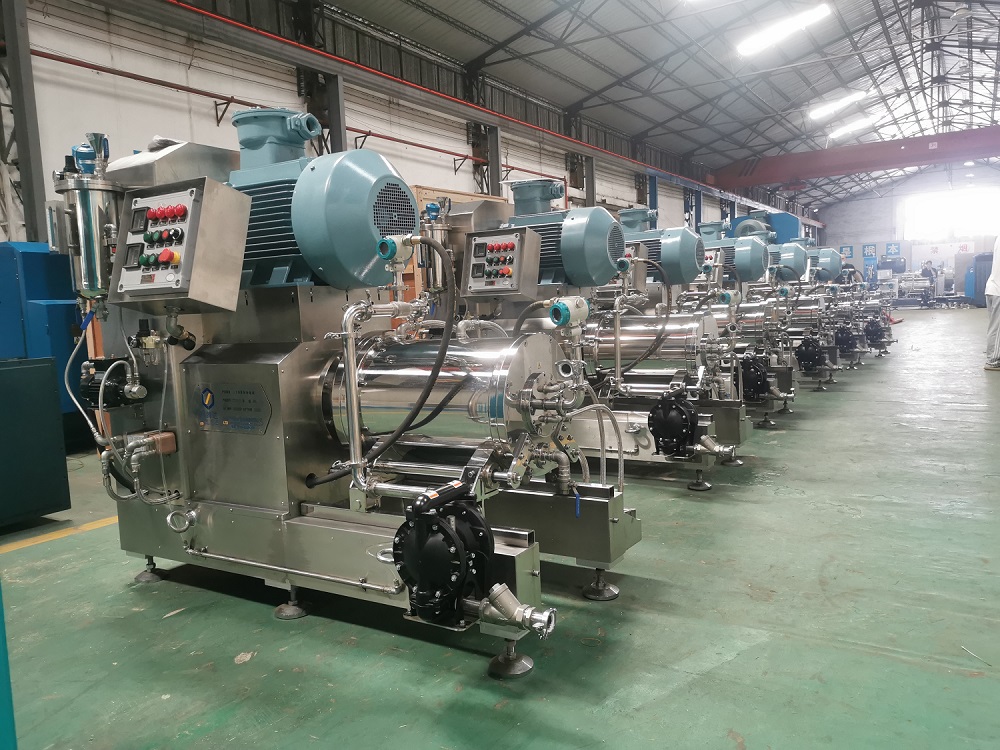 5G材料商定制高端砂磨機出貨！